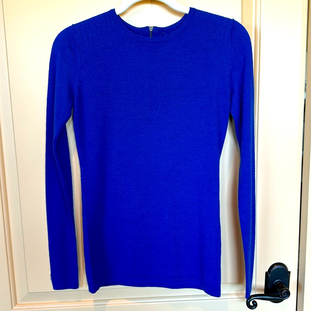 Nordstrom Blue Crew Neck Sweater XS